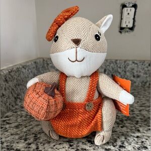 Ashland Mr. & Mrs. Squirrel Autumn Decor-Brand New with Tags